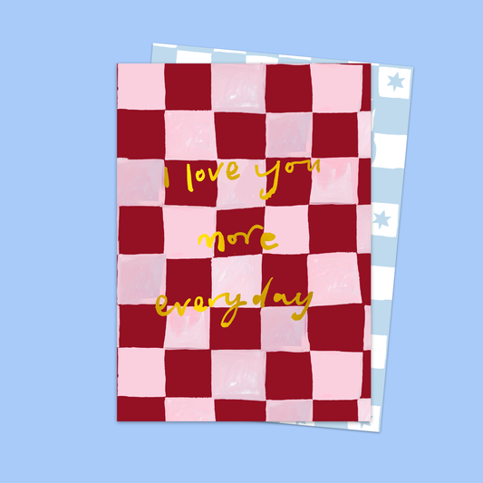Carte « I Love You More Everyday »
