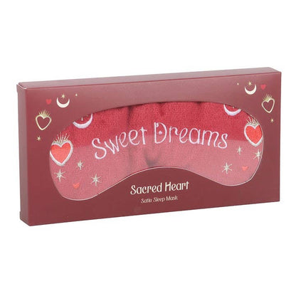 Sweet Dreams Valentine's Day Velvet Sleep Mask