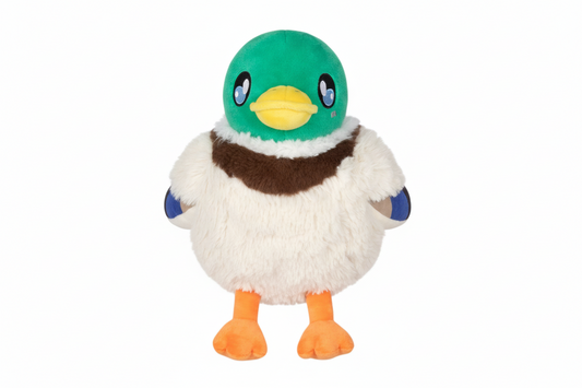 Mini anatra di peluche squishable