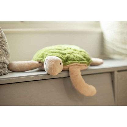 Tortuga de peluche grande | Verde abeto