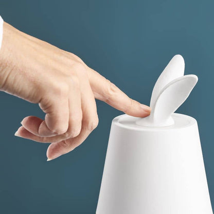 隠れウサギ型LEDテーブルランプ、ホワイト