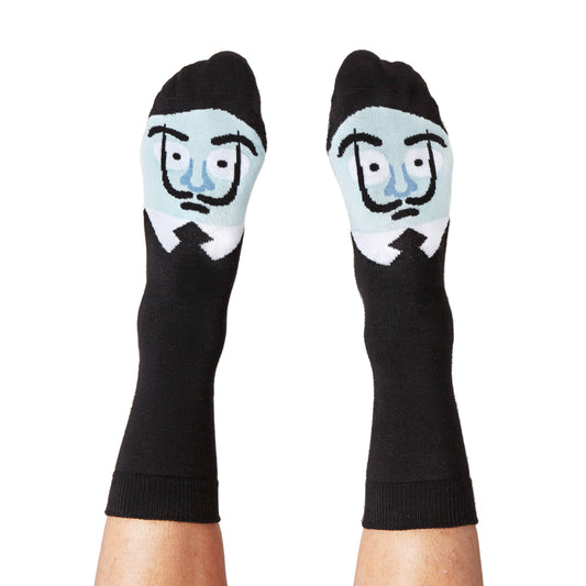 ChattyFeet Socks: Sole-Adore Dali