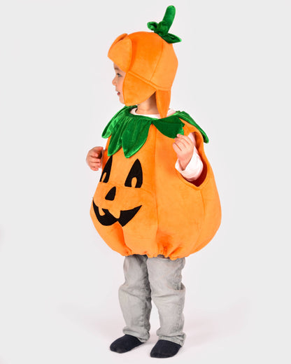 Déguisement citrouille Halloween 2-4 ans (taille 98-104 cm)