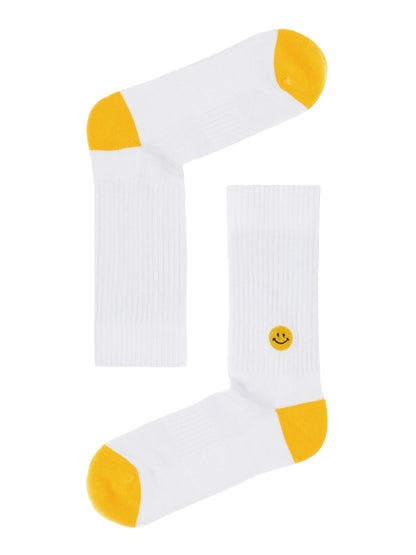 Calcetines con emoji sonriente