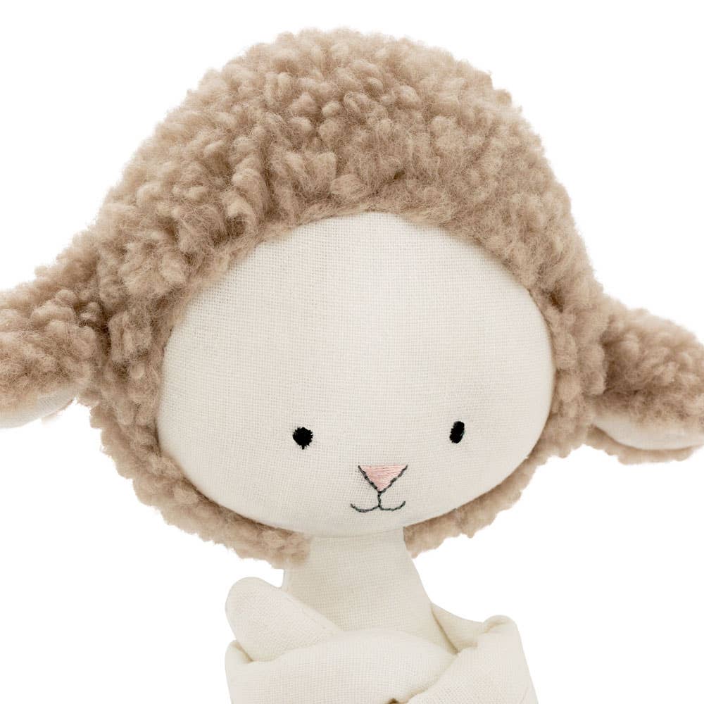 Peluche en coton, Zoe La Brebis : Sirène-29cm-3+