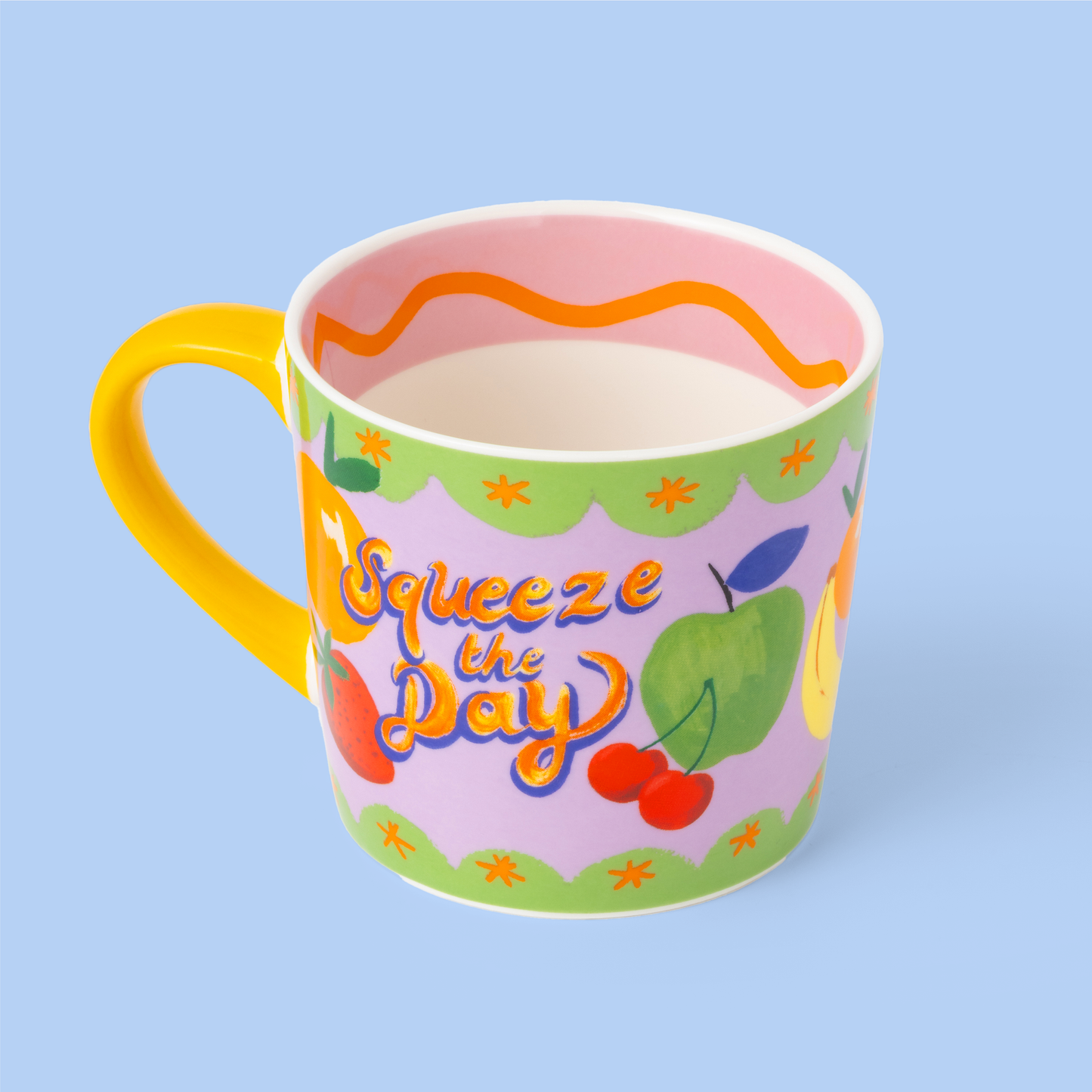 “Squeeze the Day” Fruit Mug