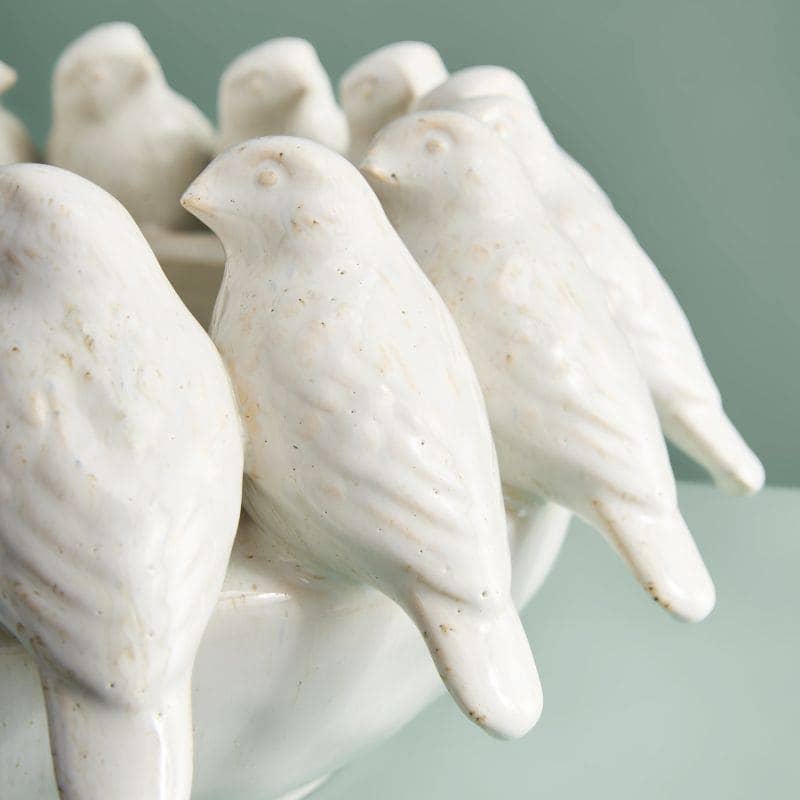 Coupe M. Petit oiseau, Blanc