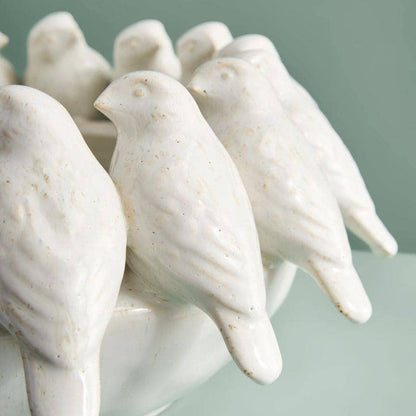 Coupe M. Petit oiseau, Blanc