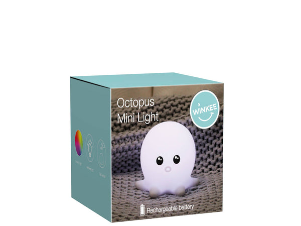 Mini luces nocturnas de pulpo