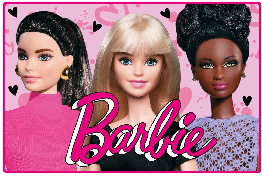 Tapis de bain Barbie