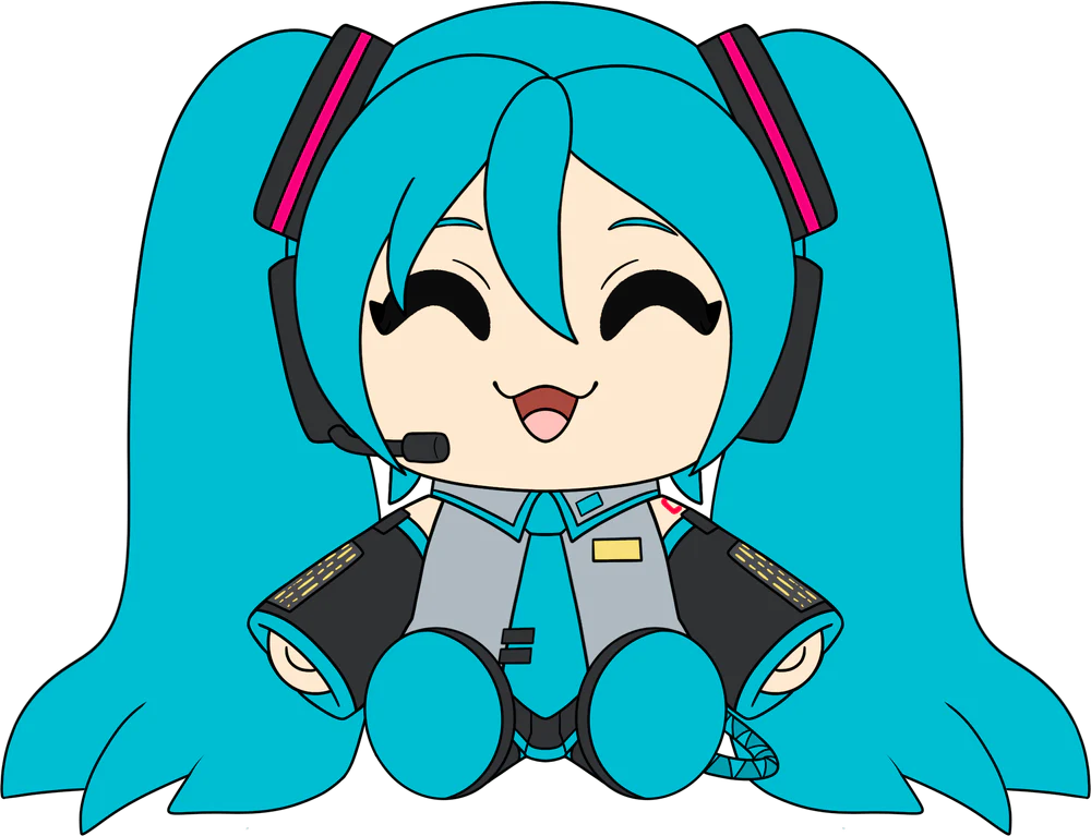 Peluche di Hatsune Miku