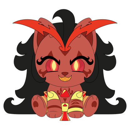 Kitty Burning Spice Plush (9in)
