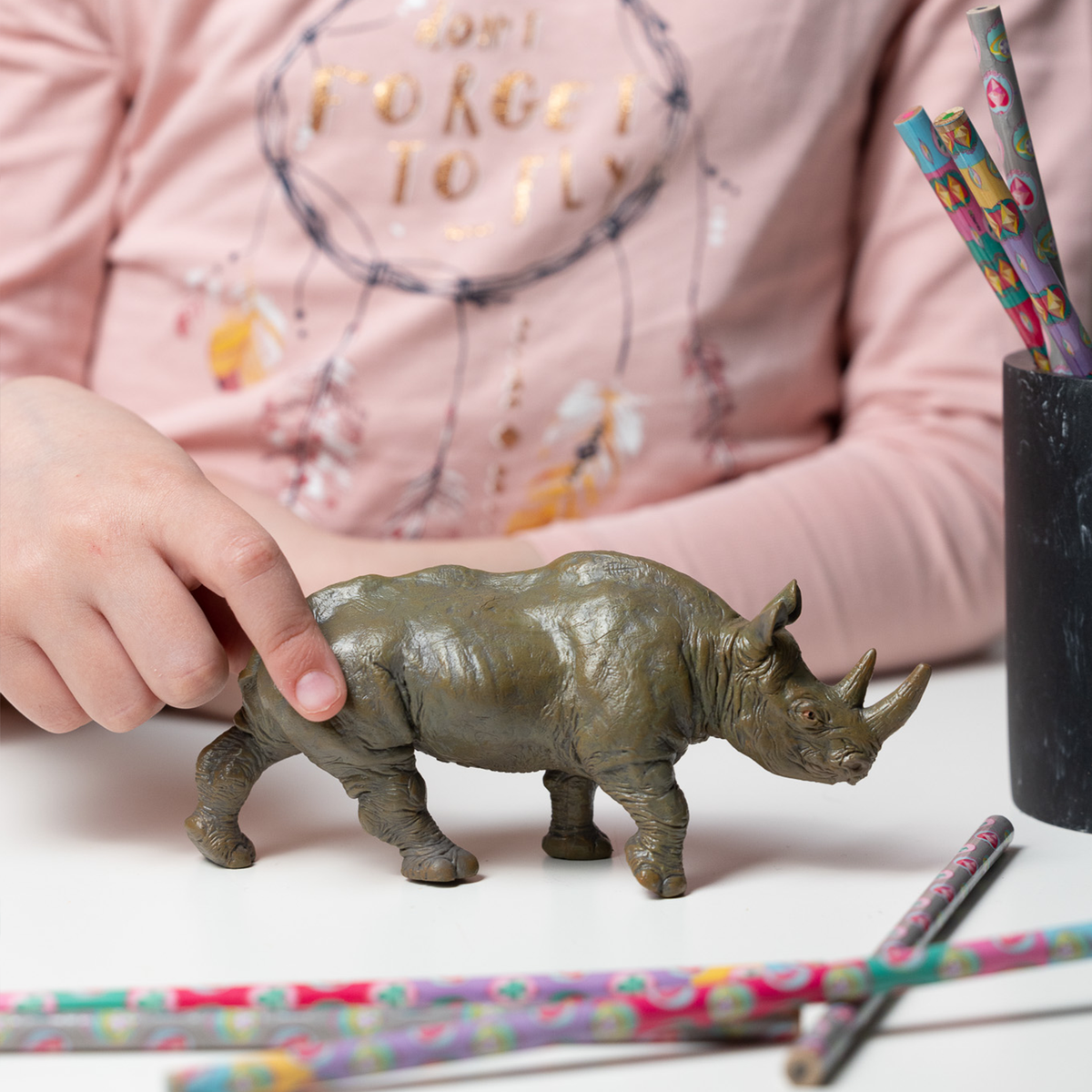 Figurine Rhinocéros noir