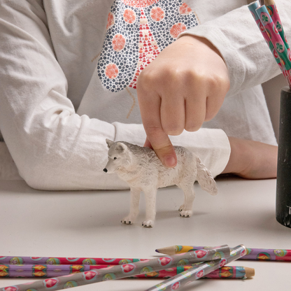 Polar Wolf Figurine
