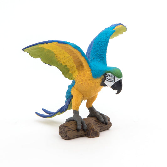 Figurine Perroquet Ara bleu