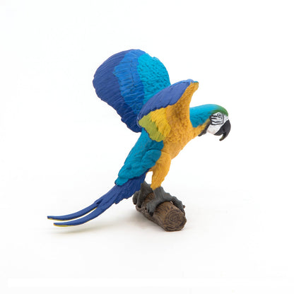 Figurine Perroquet Ara bleu
