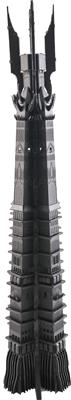 MetalEarth: ICONX - LORD OF THE RINGS / ORTHANC 4x3,5x22,3cm, maquette 3D en métal avec 3 feuilles multicolorées, en boîte 13,5x22x2cm, 14+