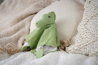 Crocodile Comforter with Teething Support