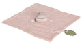 Hippo Comforter with Teething Ring