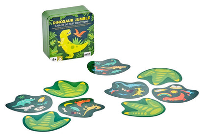 Juego de revoltijo de dinosaurios