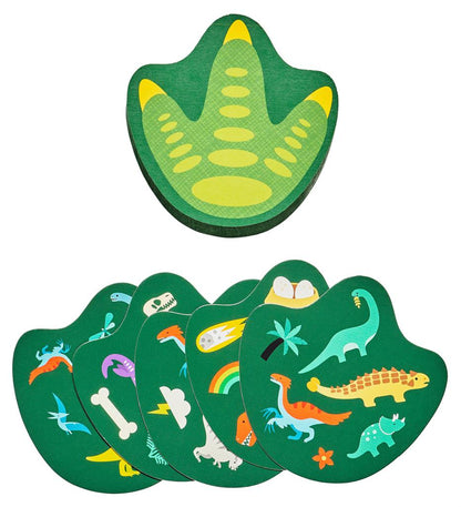 Juego de revoltijo de dinosaurios