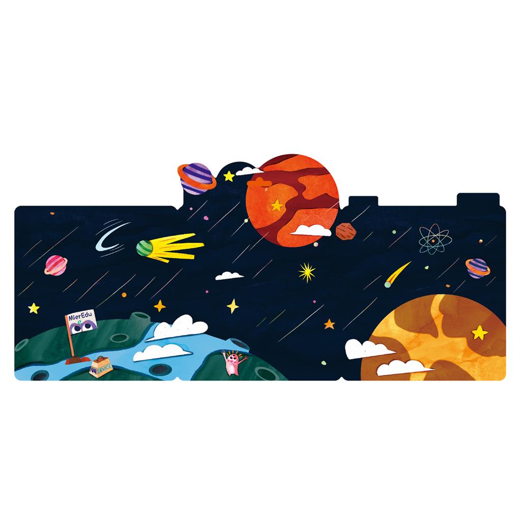 Pegatinas de gelatina - Explorador espacial