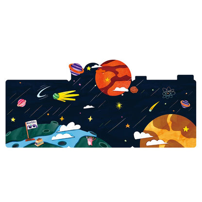 Pegatinas de gelatina - Explorador espacial