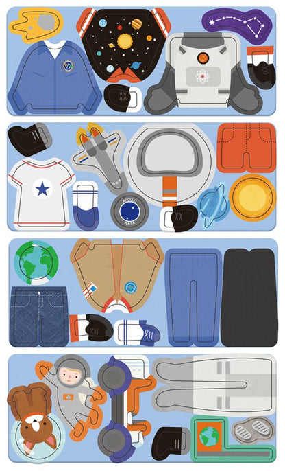 Caja de rompecabezas magnética - Aventureros espaciales