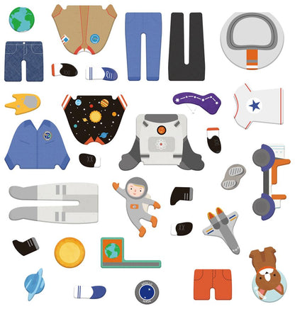 Caja de rompecabezas magnética - Aventureros espaciales