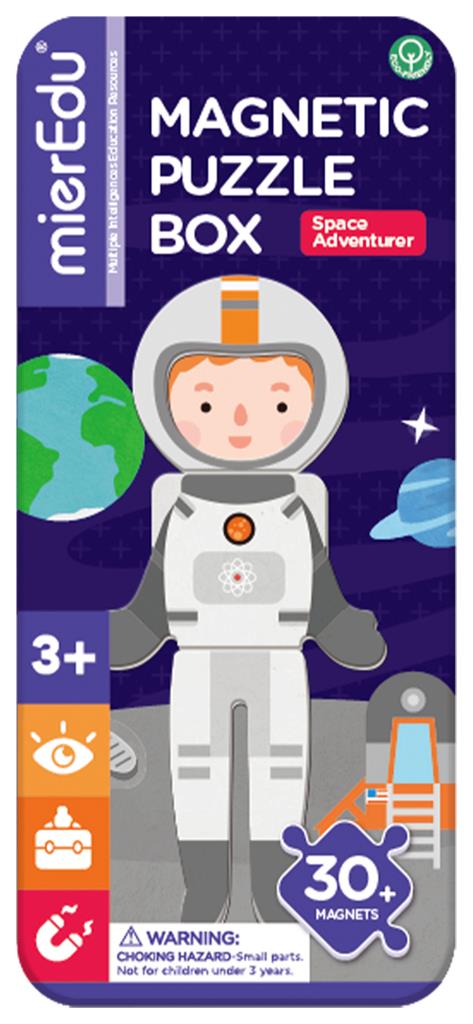 Caja de rompecabezas magnética - Aventureros espaciales