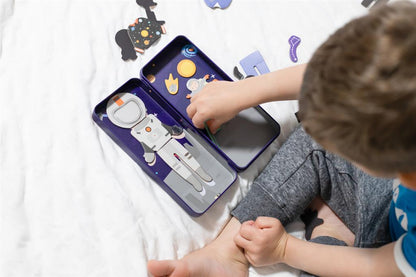 Caja de rompecabezas magnética - Aventureros espaciales