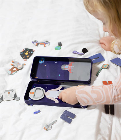 Caja de rompecabezas magnética - Aventureros espaciales