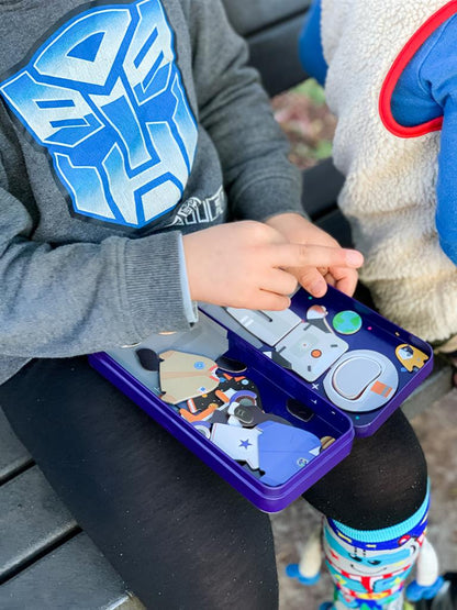 Caja de rompecabezas magnética - Aventureros espaciales