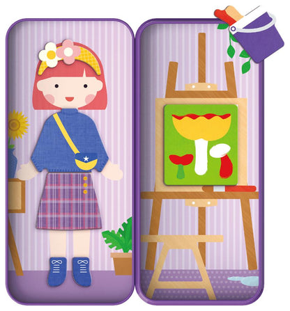 Boîte De Puzzle Magnétique - Artiste