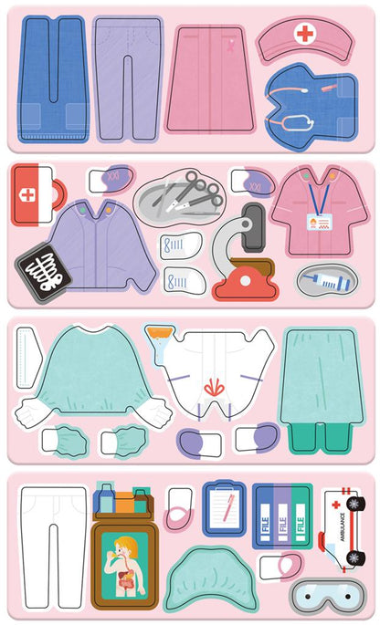 Boîte De Puzzle Magnétique - Médecin