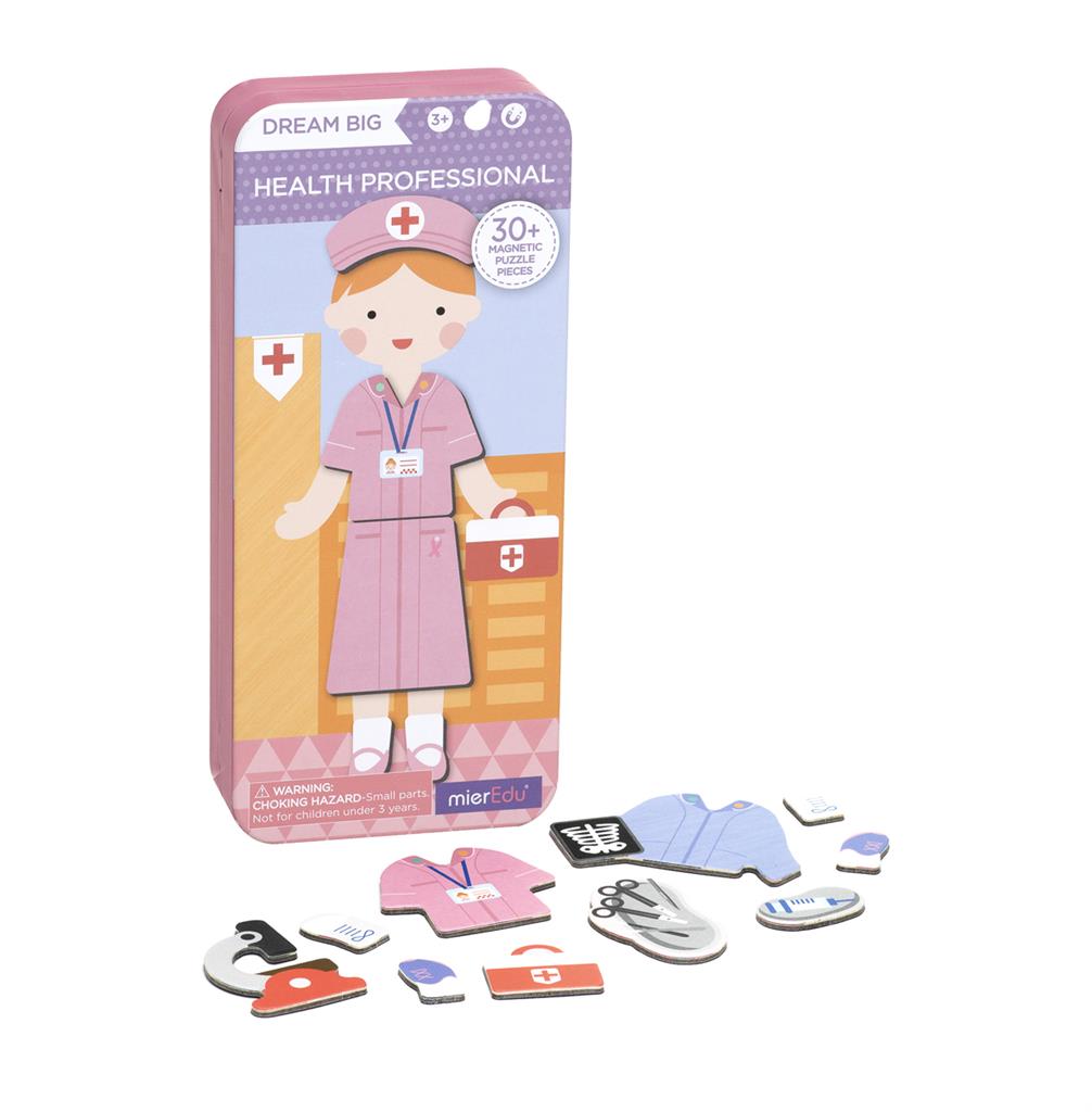 Boîte De Puzzle Magnétique - Médecin