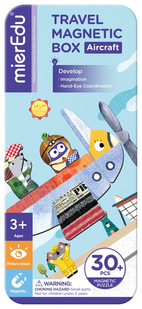 Boîte de Puzzle Magnétique - Avions