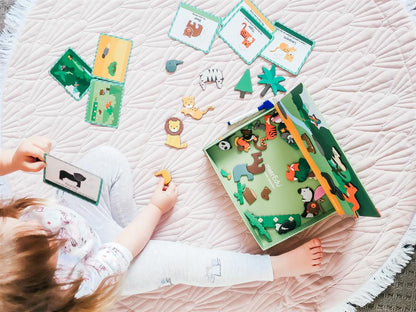 Livre magnétique - Le Monde Animal