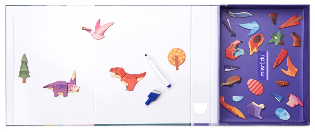 Libro magnético - El mundo de los dinosaurios