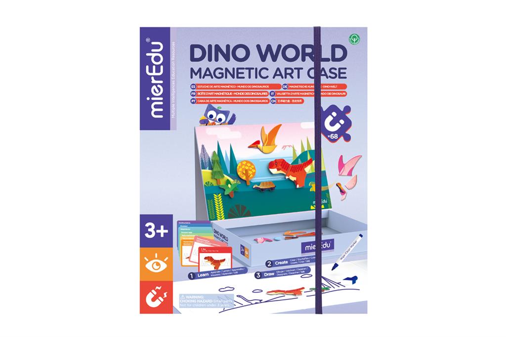 Libro magnético - El mundo de los dinosaurios