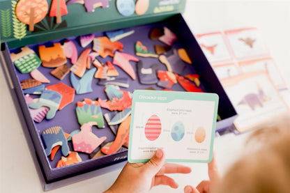 Libro magnético - El mundo de los dinosaurios