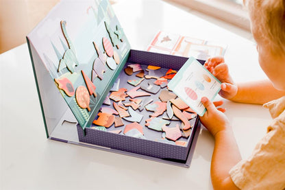 Libro magnético - El mundo de los dinosaurios