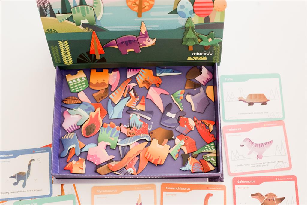 Libro magnético - El mundo de los dinosaurios