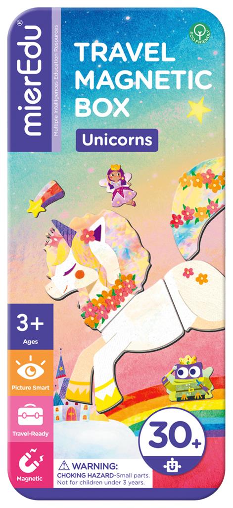 Caja de rompecabezas magnética - Unicornios