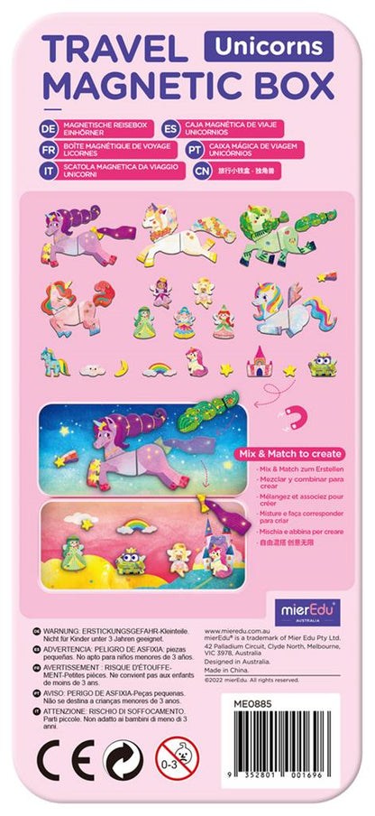 Boîte De Puzzle Magnétique - Licornes