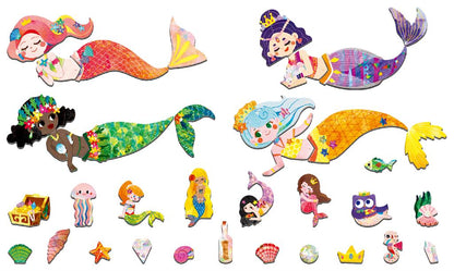 Caja de rompecabezas magnética - Sirenas