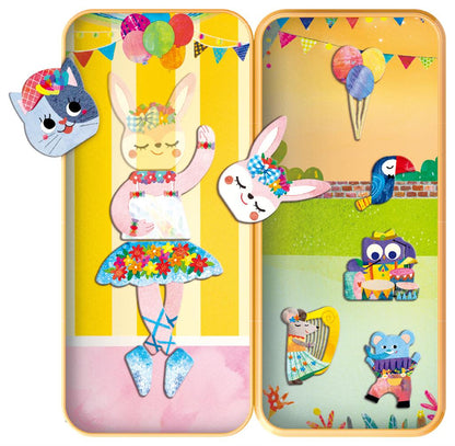 Magnetic Puzzle Box - Animals