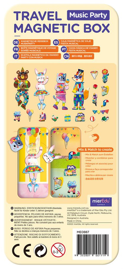 Magnetic Puzzle Box - Animals