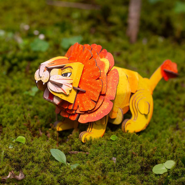 Puzzle de construção 3D - Leão
