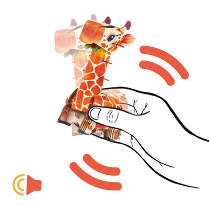 Puzzle 3D Construction - Girafe